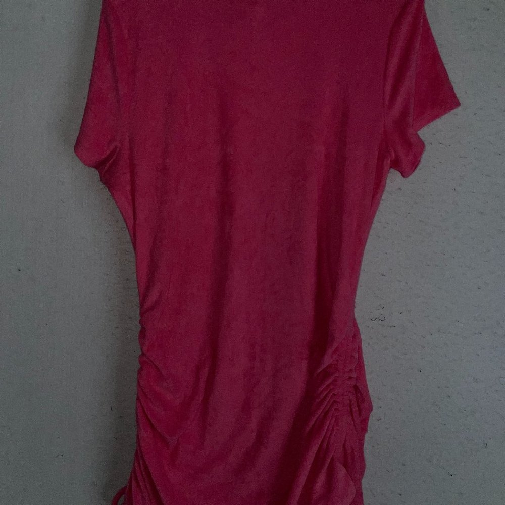 Victoria's Secret PINK Terry Cloth Dress Ruched Side Dress sz XL Women's NWT NEW - Picture 8 of 8